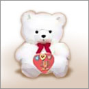 A 23' Teddy Bear with 3oz Box of Chocolates